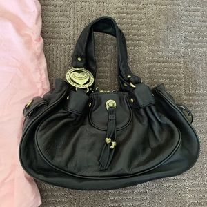 Juicy Couture Black Leather Bag